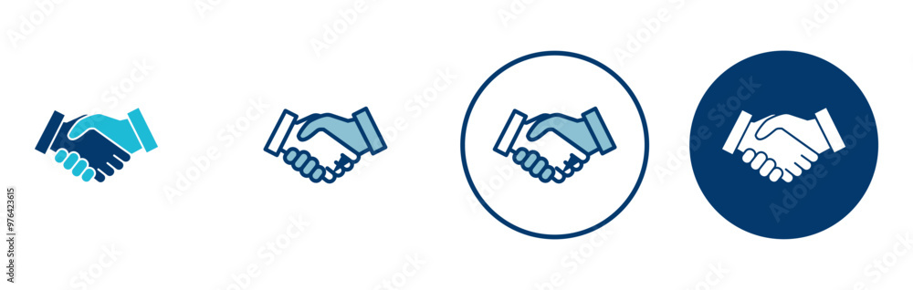 Business handshake icon vector isolated on white background. Handshake icon vector. contract agreement. Trust icon vector. Deal. Done. partnership icon Business handshake icon vector isolated on white background. Handshake icon vector. contract agreement. Trust icon vector. Deal. Done. partnership icon