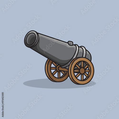 Vector illustration Canon. Vector design Canon. Canon Vector Cartoon design illustration and icon for website, digital and print