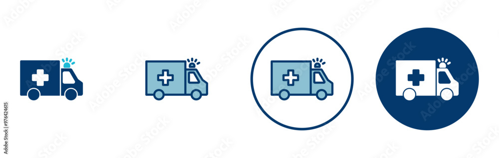 Ambulance Icon vector isolated on white background. Ambulance Icon Design. ambulance truck icon vector Ambulance Icon vector isolated on white background. Ambulance Icon Design. ambulance truck icon vector