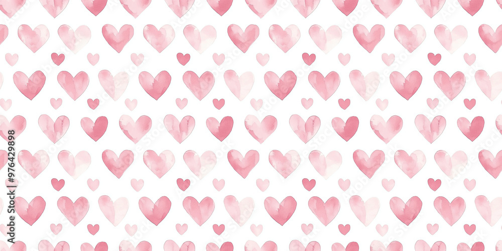 blush and mauve color hearts seamless pattern, clean surface texture, white background blush and mauve color hearts seamless pattern, clean surface texture, white background