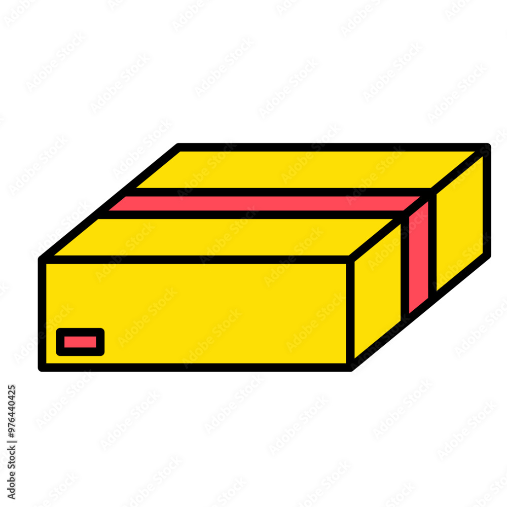 Delivery box for logistics icon Delivery box for logistics icon