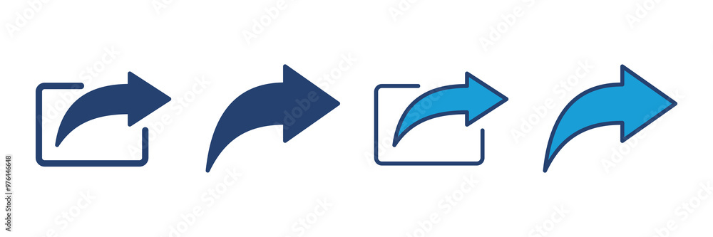 Share icon vector. Sharing vector icon Share icon vector. Sharing vector icon