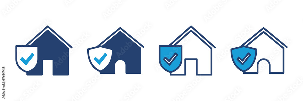 house insurance icon vector. house protection icon. house insurance icon vector. house protection icon.