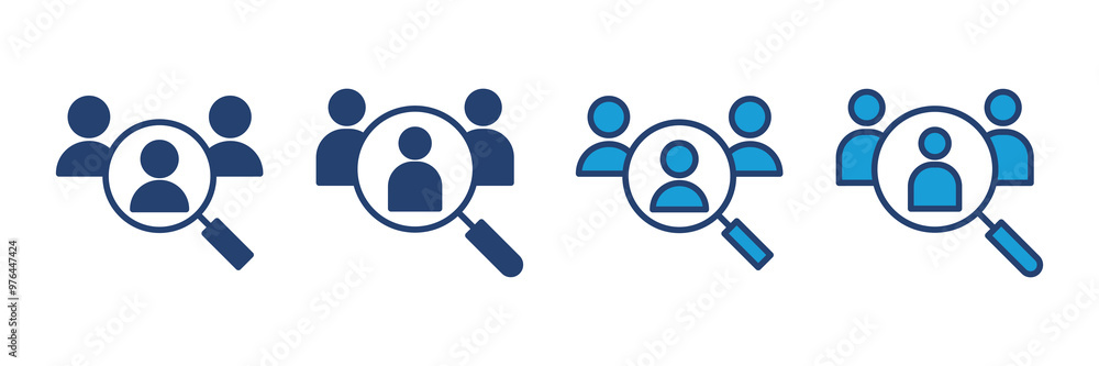 Hiring icon vector. Search job vacancy icon. Human resources concept. Recruitment Hiring icon vector. Search job vacancy icon. Human resources concept. Recruitment