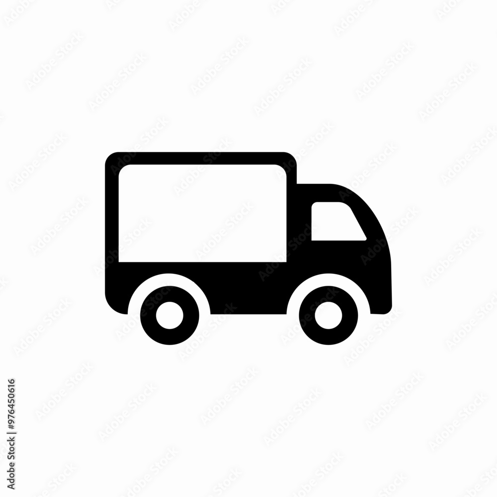 advertisement screen truck icon sign vector advertisement screen truck icon sign vector