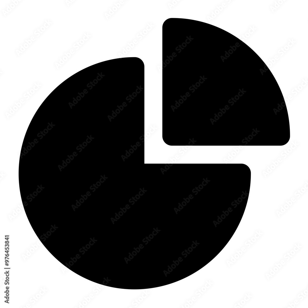 pie chart icon for illustration and design graphic pie chart icon for illustration and design graphic