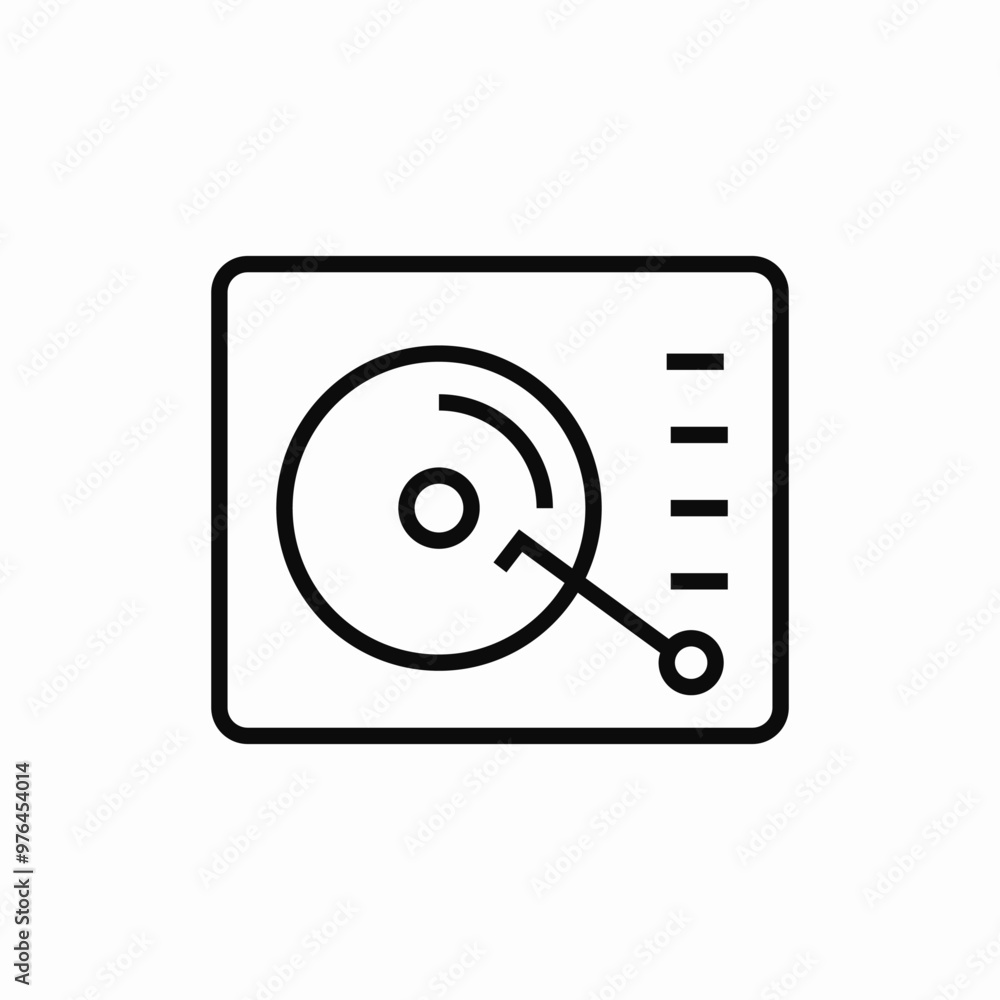 gramophone music icon sign vector gramophone music icon sign vector