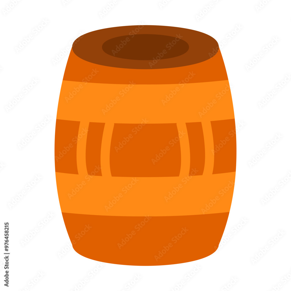 barrel icon flat style barrel icon flat style