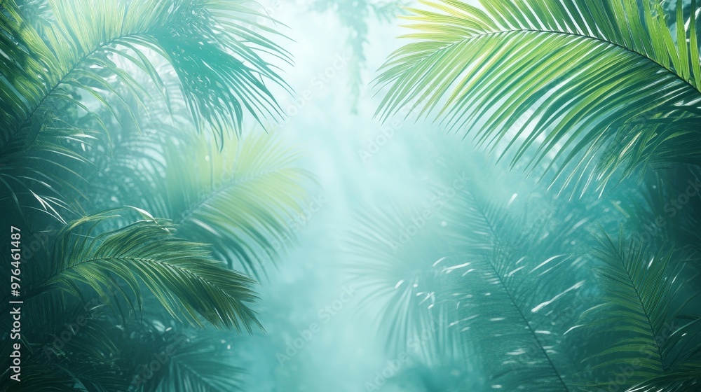 Serene Tropical Breeze Copy Space Background - Perfect for Various Media Projects Serene Tropical Breeze Copy Space Background - Perfect for Various Media Projects