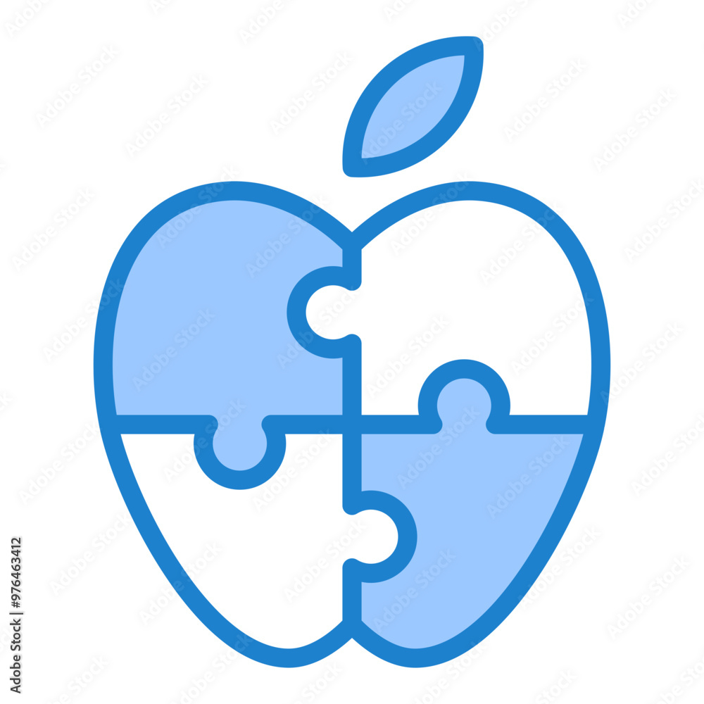 Obraz premium Puzzles Icon