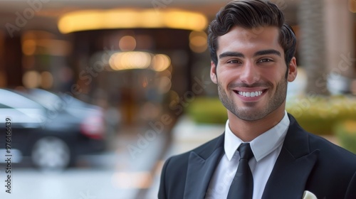 Smiling Man in Suit