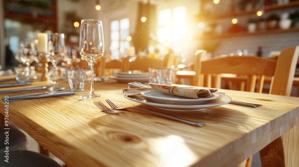 Natural Rustic Style Solid Oak Dining Table with Intricate Grain Patterns and Sturdy Construction, Showcasing Rich Wood Textures and Timeless Craftsmanship. Close-Up View Highlights Detailed Wood