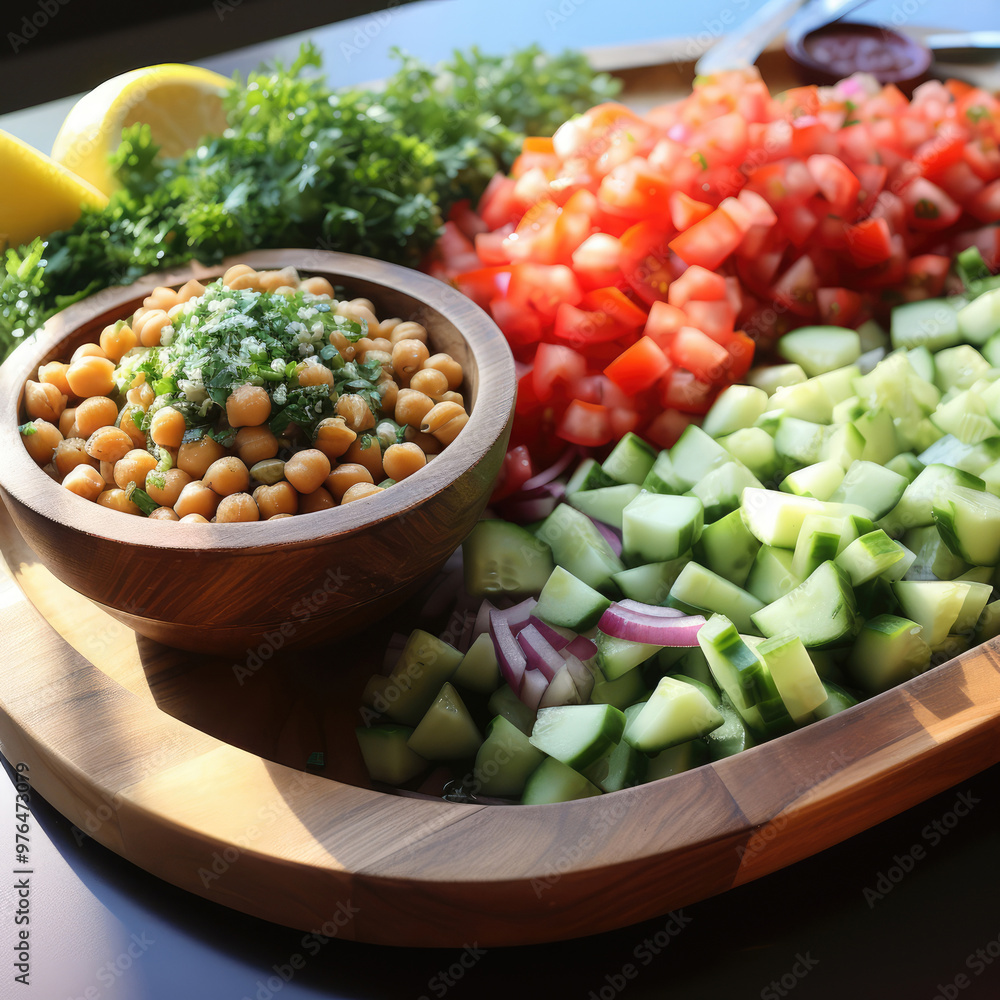 Healthy Chickpea Salad