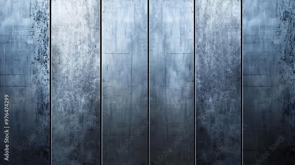 A textured metallic surface with a cool blue hue, showcasing the beauty of industrial design in modern architecture. A textured metallic surface with a cool blue hue, showcasing the beauty of industrial design in modern architecture.