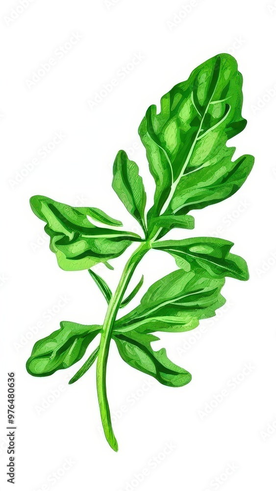 the AI Image Generator, fresh parsley isolated the AI Image Generator, fresh parsley isolated
