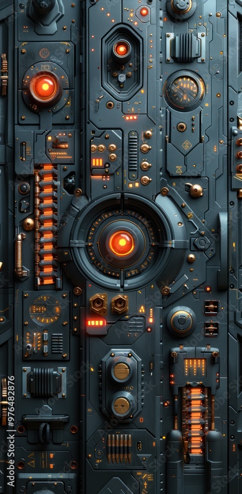 Futuristic Tech Panel Futuristic Tech Panel