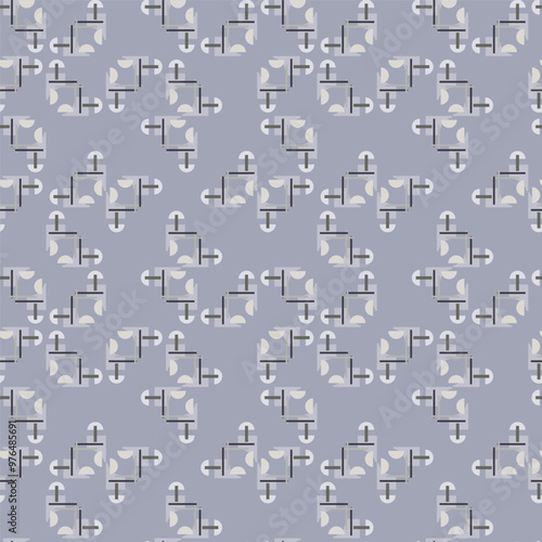 Textile motif seamless pattern. Lux fabric design textile swatch ladies dress, man shirt all over print block. 