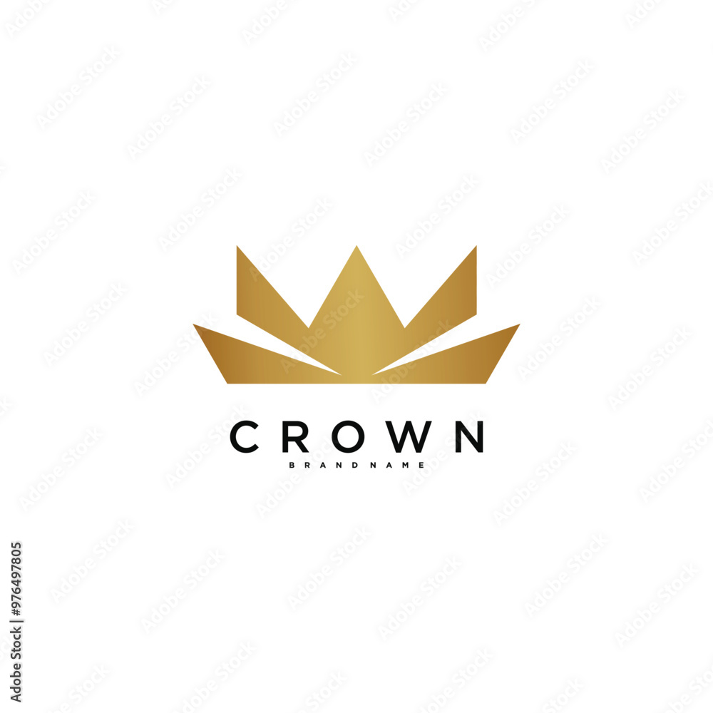Creative abstrack crown logo design. Premium Vector Creative abstrack crown logo design. Premium Vector