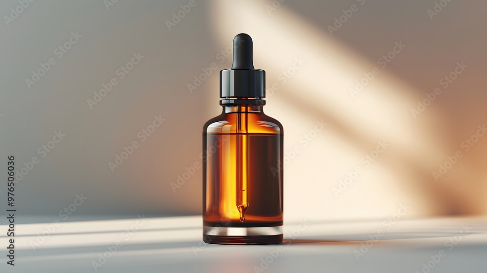 56. A minimalist image with a white background featuring a single men's grooming oil in the center 56. A minimalist image with a white background featuring a single men's grooming oil in the center