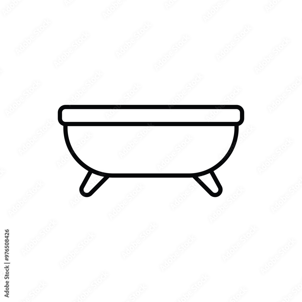 Bathtub for bathing with soap and a shower Bathtub for bathing with soap and a shower