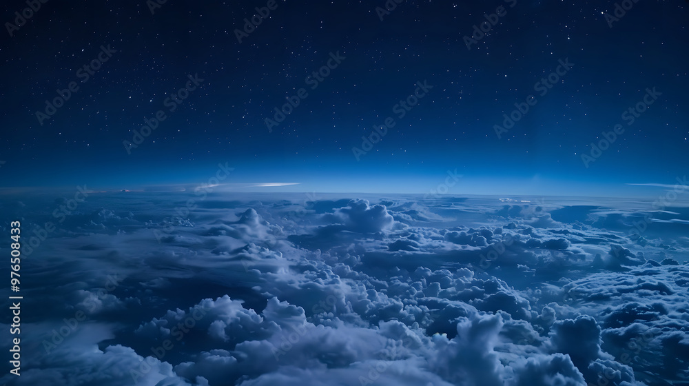 Clouds and sky from airplane Clouds and sky from airplane