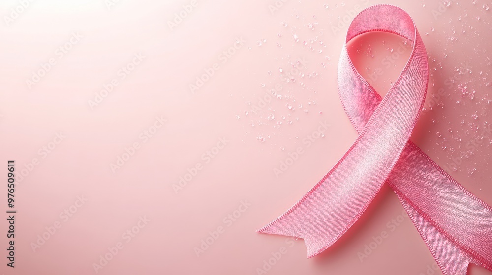 Pink Ribbon Awareness Background Pink Ribbon Awareness Background