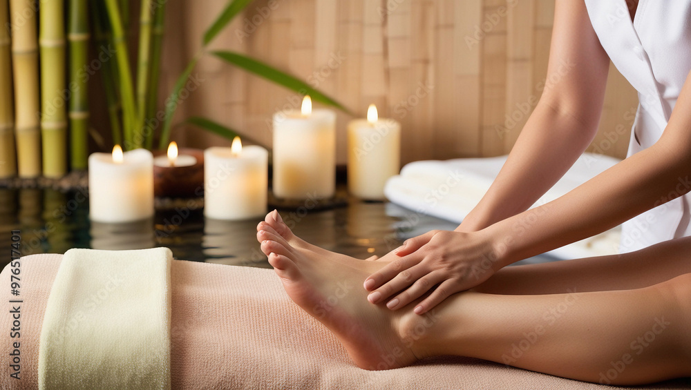 Foot Massage Spa with Peaceful Surroundings Foot Massage Spa with Peaceful Surroundings