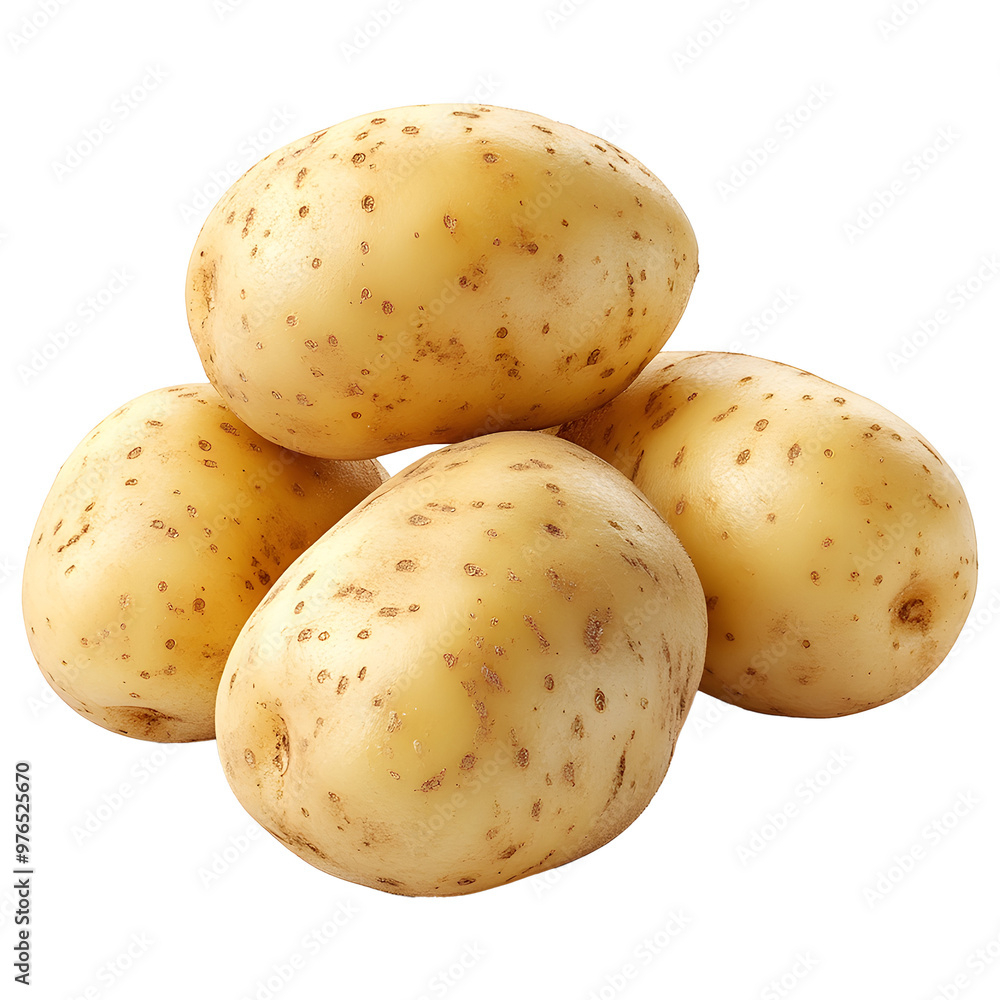 a group of potatoes on a transparent background a group of potatoes on a transparent background