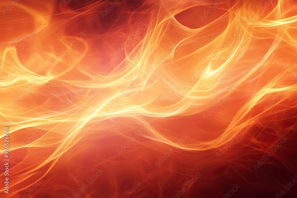 Fototapeta premium Abstract Blaze Fire Flame Texture Background, ai