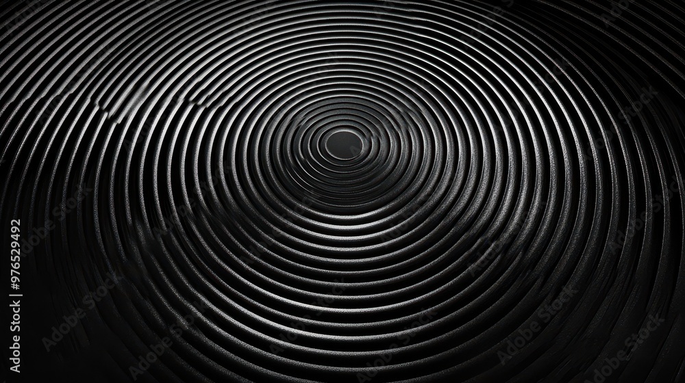 Abstract Black and White Circular Pattern Background Abstract Black and White Circular Pattern Background