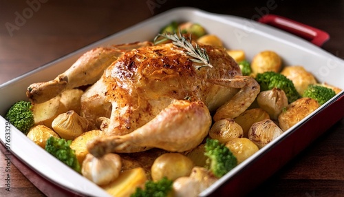 chicken with potatoes baked 