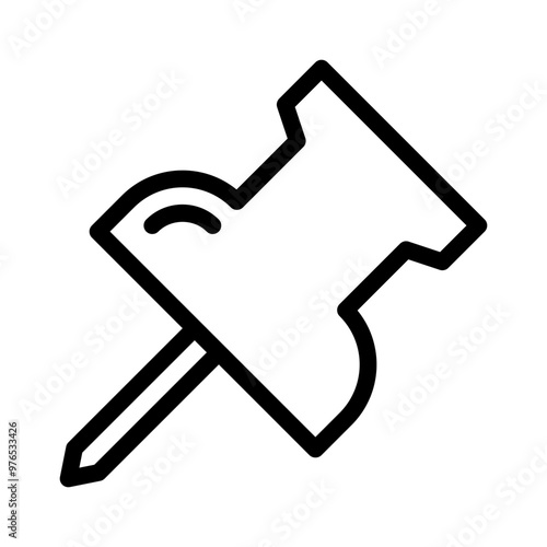 pins line icon