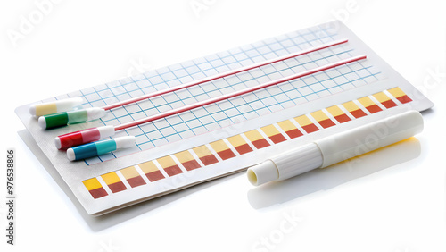 Diagnostic Tool for Urinary Tract Disorders. Portable Device for Urinalysis.  photo