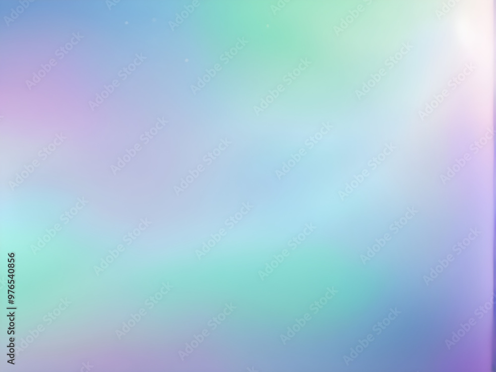 Blue, purple, green gradient. Soft pastel color gradient. Holographic blurred abstract background. Blue, purple, green gradient. Soft pastel color gradient. Holographic blurred abstract background.