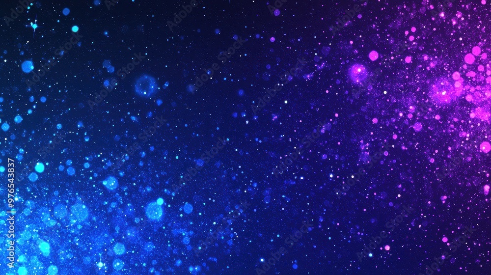 Abstract Blue and Purple Bokeh Lights Background Abstract Blue and Purple Bokeh Lights Background