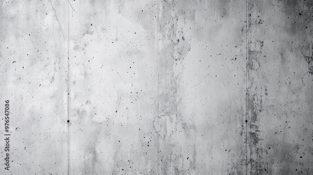 Fototapeta premium Urban gray concrete wall, textured surface with a gritty, weathered appearance, ideal for industrial design, modern art, or as a backdrop for creative projects.