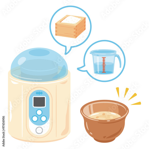 ヨーグルトメーカーで甘酒作り