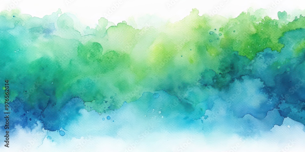 Abstract watercolor background in shades of blue and green , art, watercolor, abstract, background, texture Abstract watercolor background in shades of blue and green , art, watercolor, abstract, background, texture