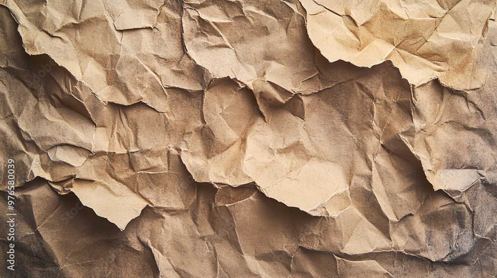 Sustainable Earthy Toned Paper with Crumpled Textures for Design Projects Sustainable Earthy Toned Paper with Crumpled Textures for Design Projects