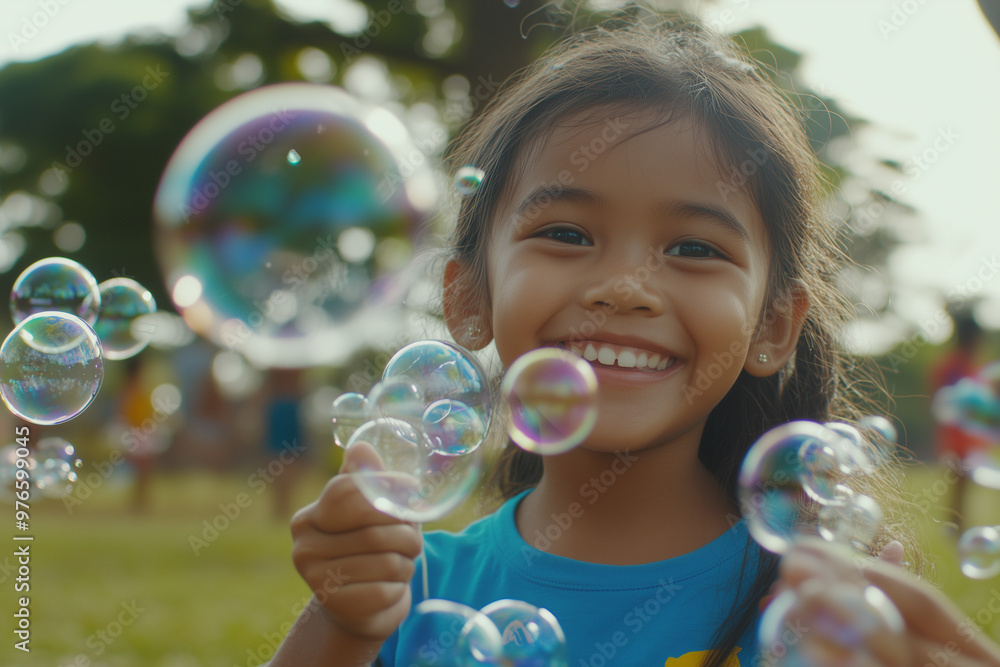 Joyful Bubble Play