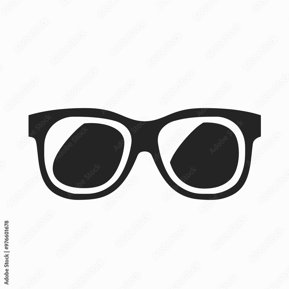 A sleek and minimalistic design of black sunglasses showcases a timeless accessory for summer, emphasizing fashion and UV protection for sunny days A sleek and minimalistic design of black sunglasses showcases a timeless accessory for summer, emphasizing fashion and UV protection for sunny days