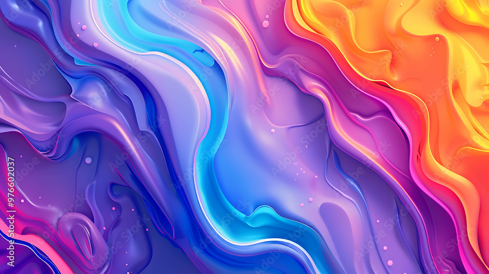 Abstract digital art with flowing lines and colors in a vibrant, colorful palette. Abstract digital art with flowing lines and colors in a vibrant, colorful palette.
