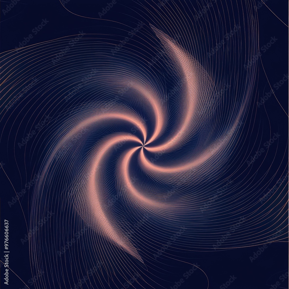 Abstract swirl design with flowing lines in a dark background, creating a mesmerizing visual effect for artistic projects. Abstract swirl design with flowing lines in a dark background, creating a mesmerizing visual effect for artistic projects.
