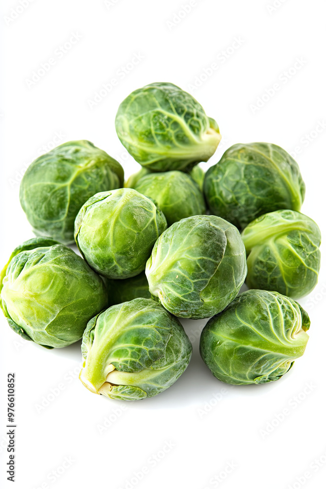 Whole Brussels sprouts isolated on white background
Whole Brussels sprouts isolated on white background