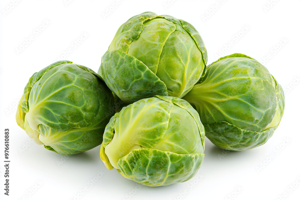 Whole Brussels sprouts isolated on white background
Whole Brussels sprouts isolated on white background
