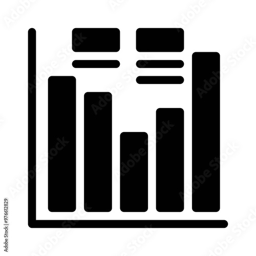 graphs glyph icon