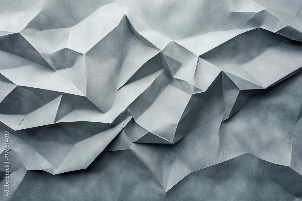 Fototapeta premium Grey paper texture background, abstract blank grey background , ai
