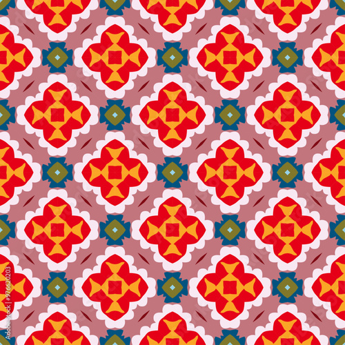 pattern geometric batik abstract