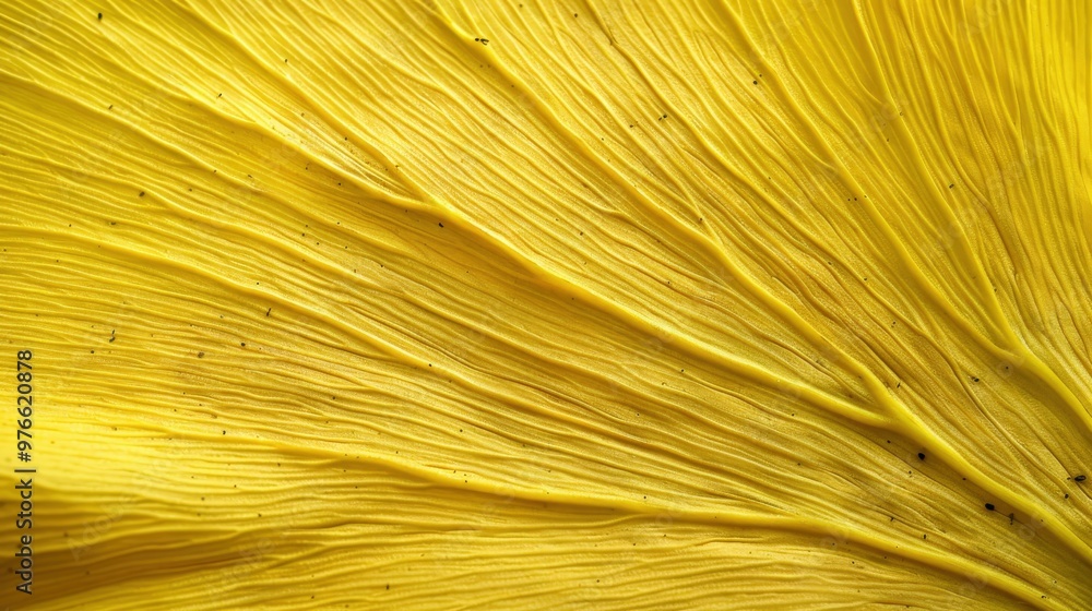 Yellow Leaf Texture with Parallel Veins Yellow Leaf Texture with Parallel Veins