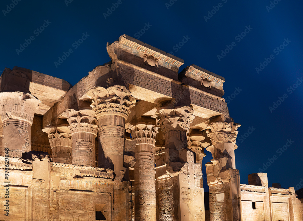 The Temple of Kom Ombo at Aswan Egypt. The Temple of Kom Ombo at Aswan Egypt.